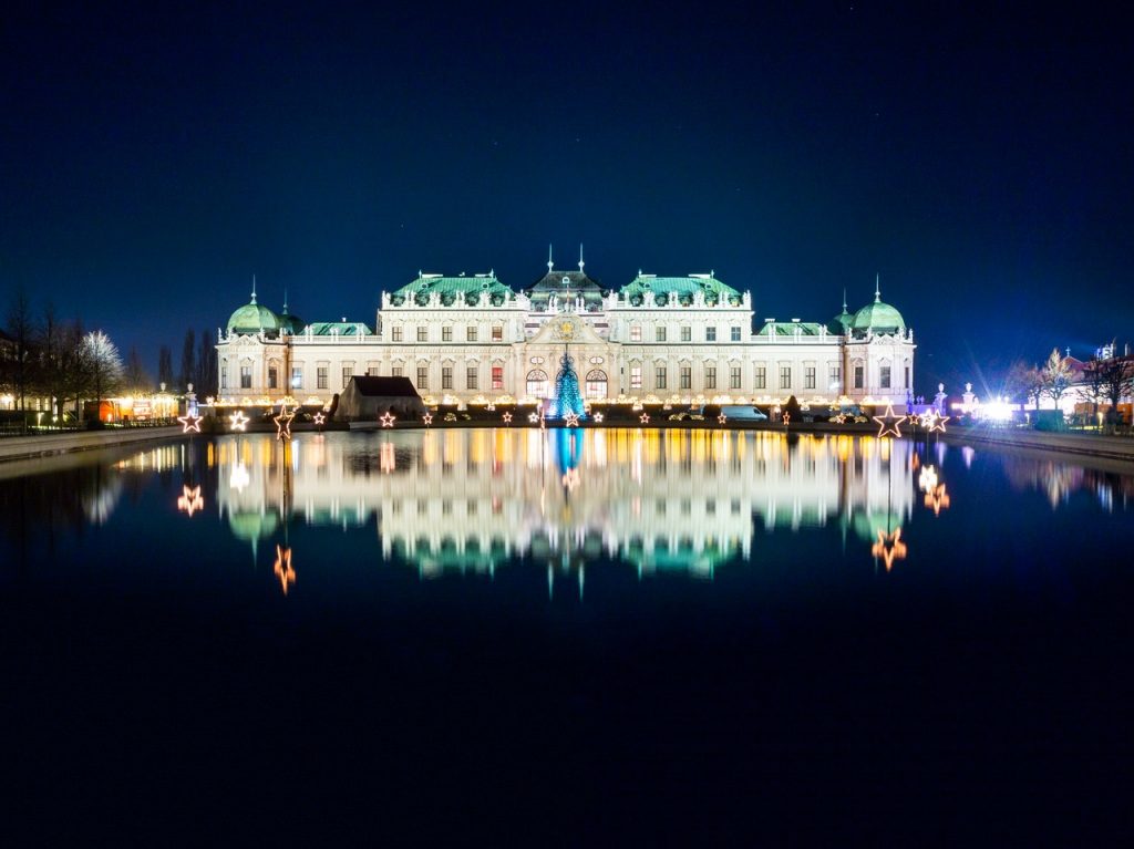 Schloß Belvedere in Wenen